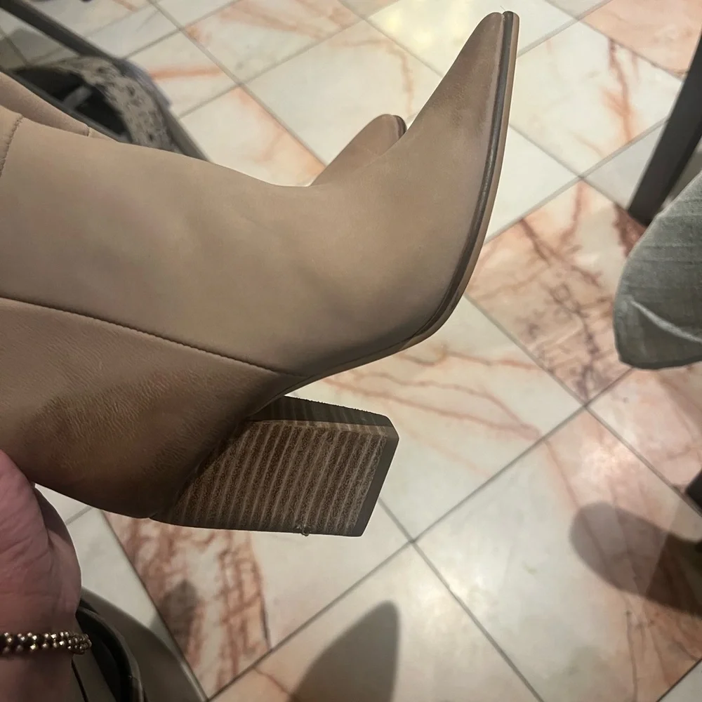 Steve Madden Tan Over the Knee Boots